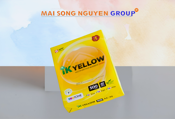 Giấy In IK Yellow A4/70Gsm